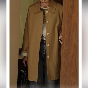 TILL I DIE raglan trench coat